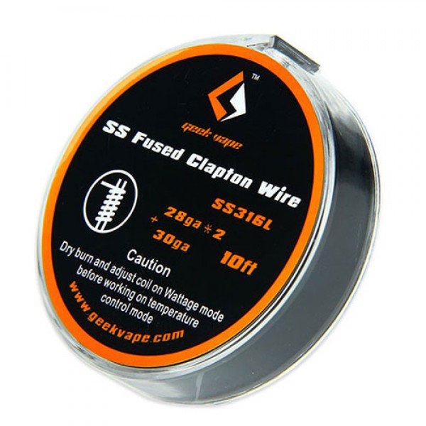 Geek Vape SS316L Fused Clapton Paralleled 3m
