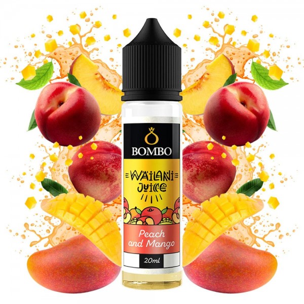 BOMBO WAILANI JUICE PEACH AND MANGO 20ML/60ML FLAVORSHOT