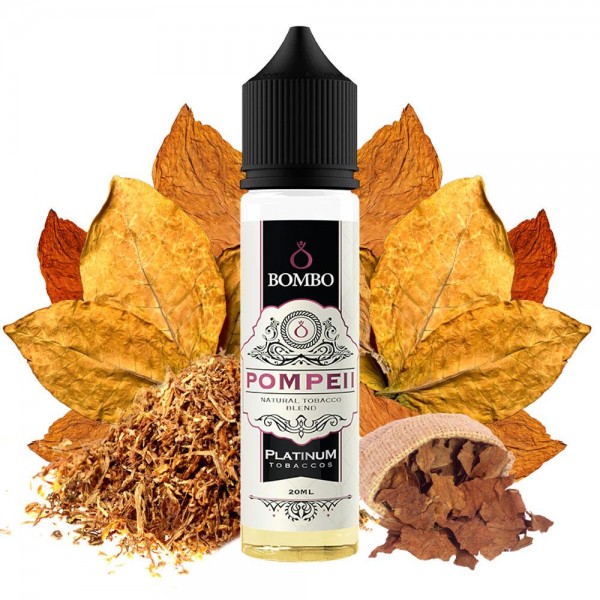 BOMBO PLATINUM TOBACCOS POMPEII 20ML/60ML FLAVORSHOT