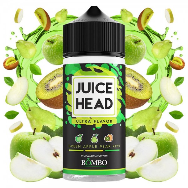 JUICE HEAD GREEN APPLE PEAR KIWI 30ML/120ML FLAVORSHOT