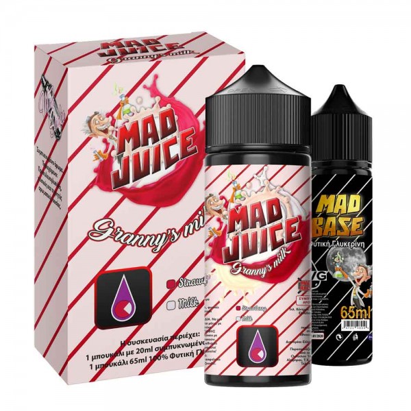 Mad Juice - Granny's Milk 20ml/100ml bottle flavor