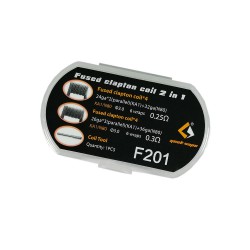 GeekVape Fused Clapton Coils 2 in 1 8τμχ F201