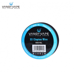 Vandy Vape SS Clapton Wire SS316L 26ga+30ga