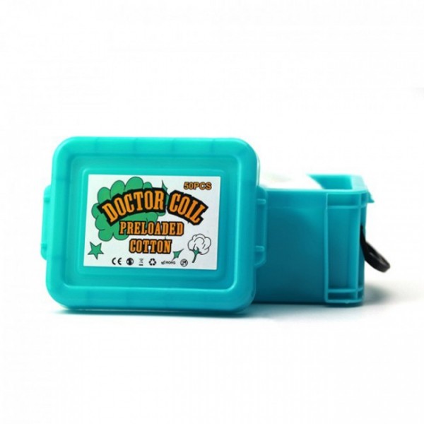 Pre-loaded Cotton - Doctor Coil (50 TEM.) Pre-loaded Cotton - Doctor Coil (50 TEM.)