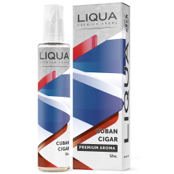 Liqua Cuban Cigar 12ml/60ml Bottle flavor