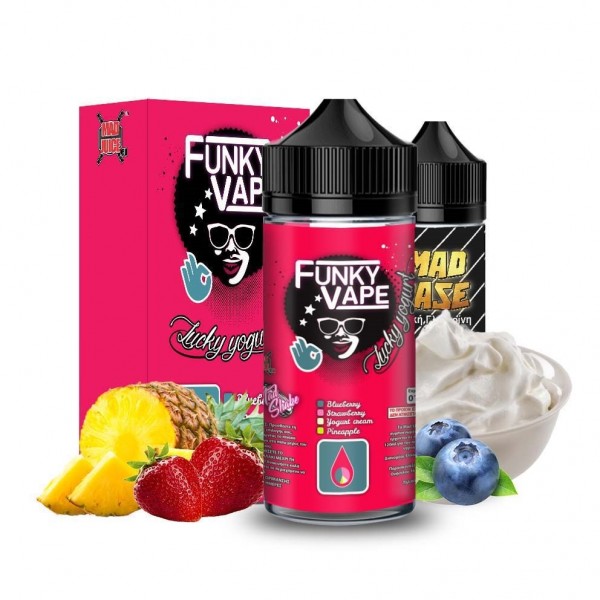 Mad Juice - Lucky Yogurt 20ml/100ml bottle Mad Juice - Lucky Yogurt 20ml/100ml bottle