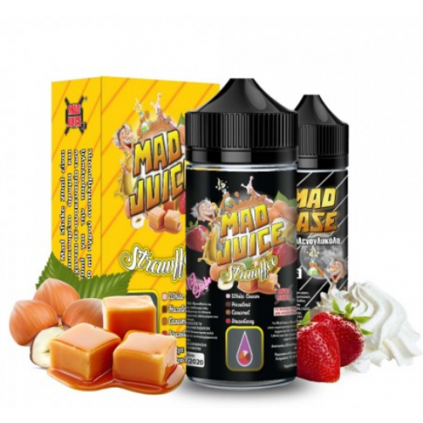 Mad Juice - Strawffee 20ml/100ml bottle