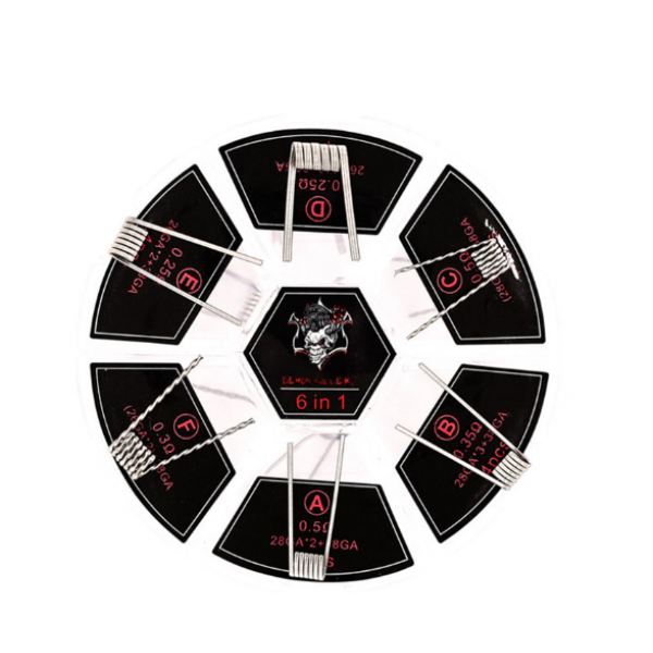 Demon Killer 6 in 1 Variety Coil Pack