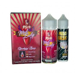 Mad Lady - Strawberry Breeze 20ml/100ml bottle