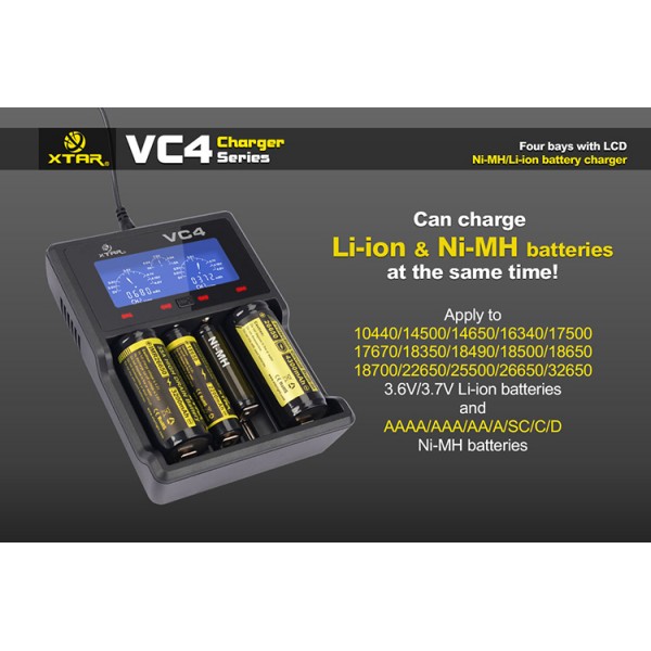 XTAR Charger VC4 XTAR Charger VC4